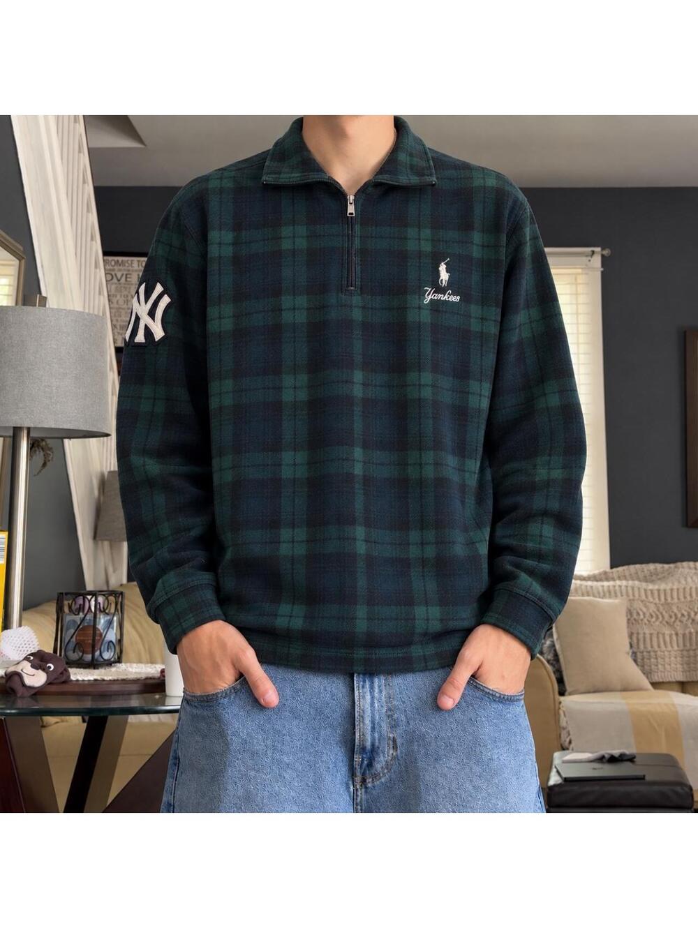 Polo Ralph Lauren Men's Green Sweatshirt